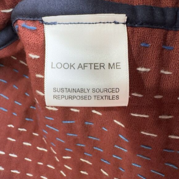 Indigowares Jacket Womens Medium Brown Artsy‎ Hippie Boho Indie Open Layering - Picture 12 of 16